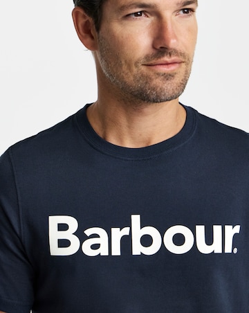 Barbour Short Sleeve Logo T-Shirt - Navy