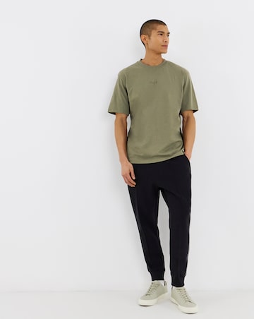 BOSS Short Sleeve Centre Logo T-Shirt - Green