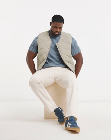 Jack & Jones Devin Daytona Striped T-Shirt - Blue