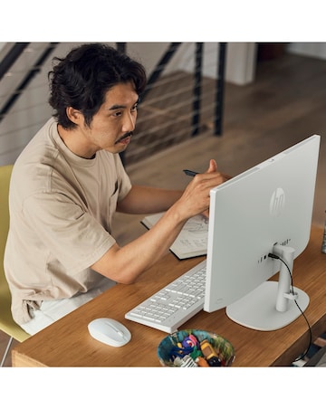 HP All in One PC - Intel N100 21.4in 8GB 128GB Windows 11