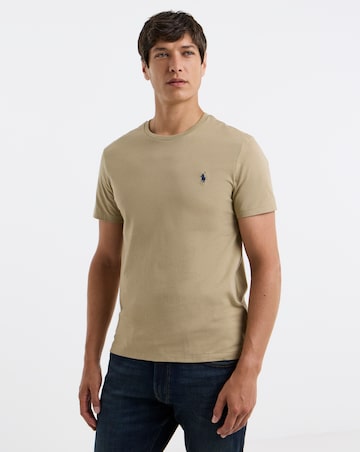 Polo Ralph Lauren Classic Short Sleeve T-Shirt - Beige