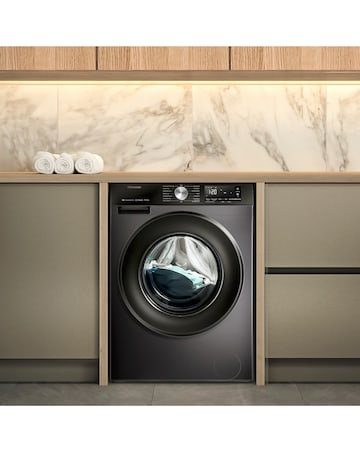 Hisense 3S Series WD3S104BB3 WiFi-enabled 10kg Washer Dryer - Black