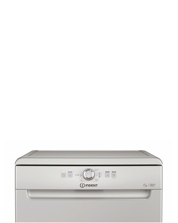 Indesit D2F HK26 S UK Full Size Dishwasher 14 Place Settings Silver + Install