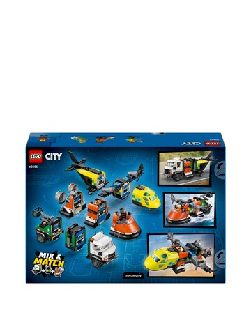 LEGO City Airplane, Service Truck & Hovercraft Rem 60505
