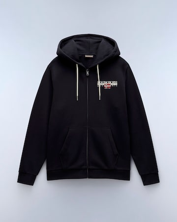 Napapijri Aylmer Full Zip Hoodie - Black
