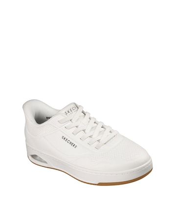 Skechers Uno Laying Low Slip-Ins - White