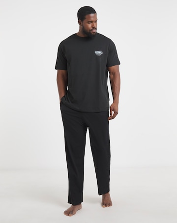 Jack & Jones Bushwich Back Graphic T-Shirt - Black