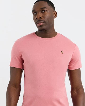 Polo Ralph Lauren Classic Short Sleeve Soft Cotton T-Shirt - Rose