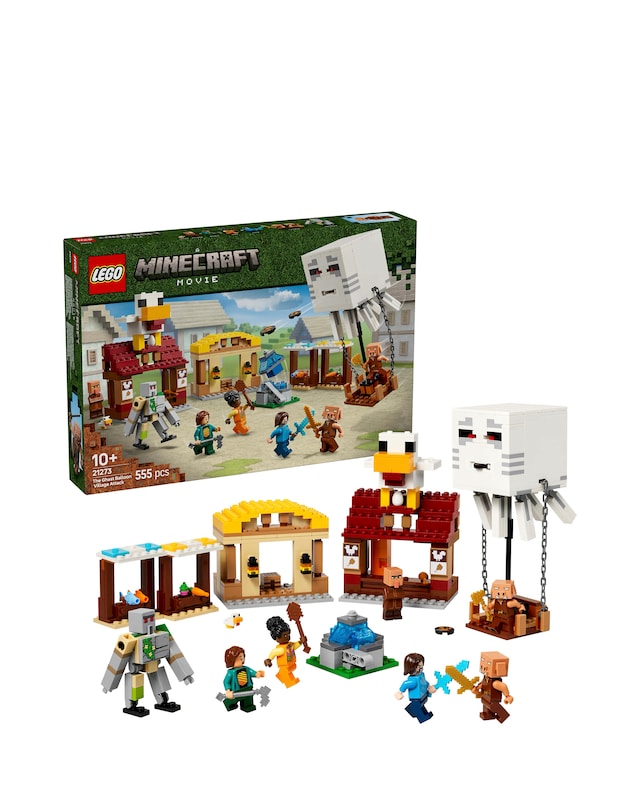 LEGO Minecraft The Ghast Balloon Village Attack 21273