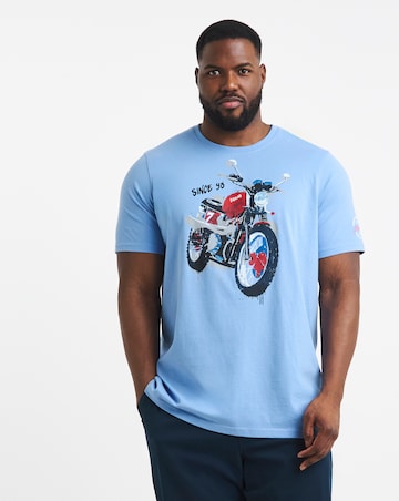 Joe Browns 3 Pack Graphic T-Shirts Long Length