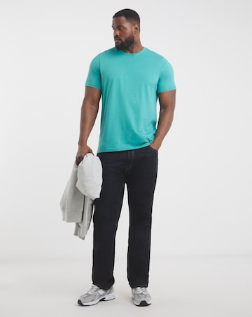 Pure Cotton Crew Neck T-shirt Long