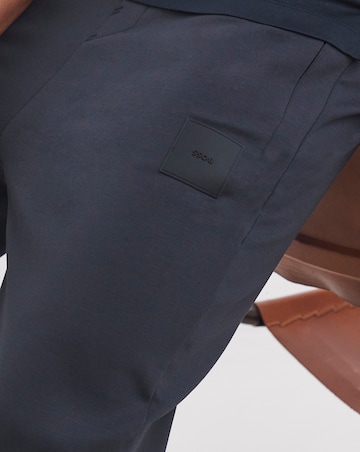 BOSS Rib Logo Jogger - Navy
