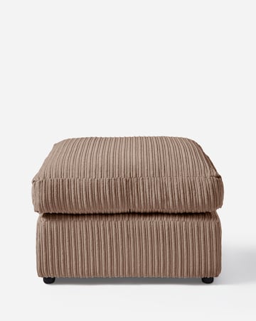 Ferguson Jumbo Cord Footstool