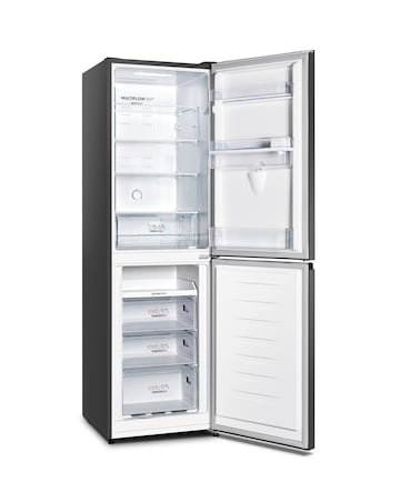 Fridgemaster MC55251DEB Fridge Freezer Black
