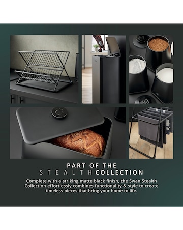 Swan Stealth 15 Plate Dish Rack