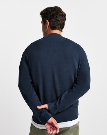 Barbour Prep Logo Crew Neck Sweatshirt - Navy