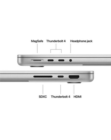 Apple MacBook Pro (M5, 2025) 14in 10-Core CPU 10-Core GPU 24GB 1TB- Silver