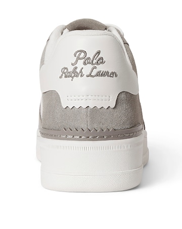 Polo Ralph Lauren Masters Court Trainers - Grey/White