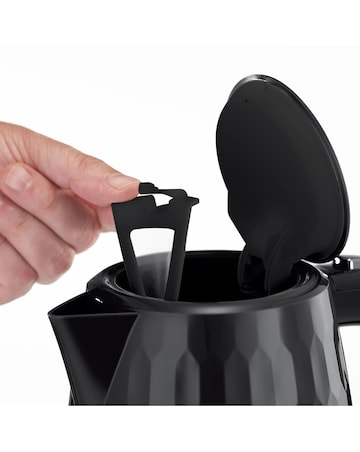 Russell Hobbs 26051 Textured Honeycomb Black Kettle