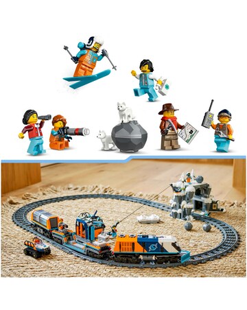 LEGO City Explorers' Arctic Polar Express Train