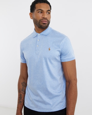 Polo Ralph Lauren Short Sleeve Soft Cotton Polo - Blue