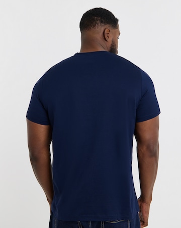 Premium 100% Mercerised T-Shirt- Navy