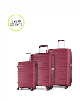 Rock Palma 3pc Suitcase Set