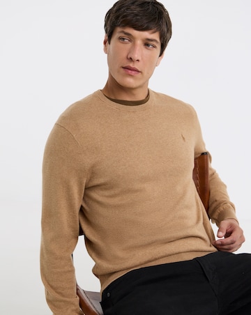 Polo Ralph Lauren Cotton Crew Jumper - Caramel