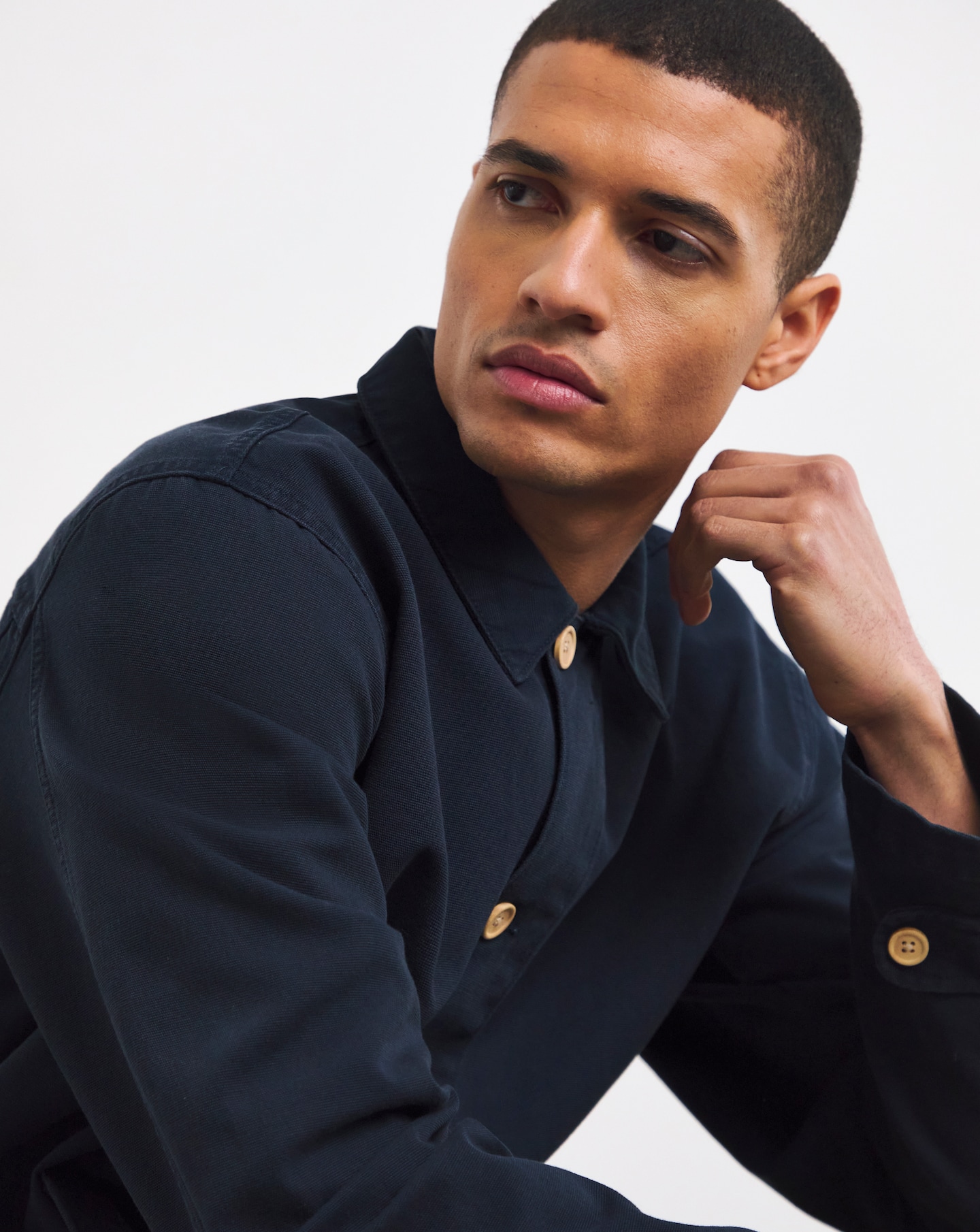 Armor Lux Navy Pocket Shirt Jacamo