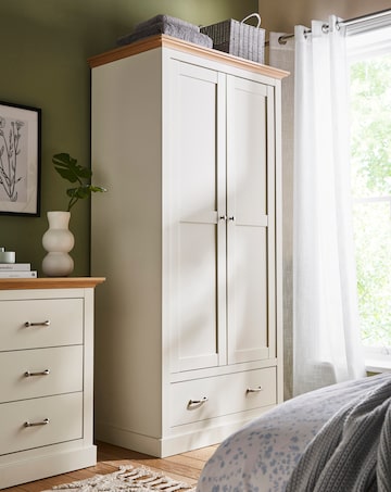 Julipa Ashford 2 Door 1 Drawer Wardrobe
