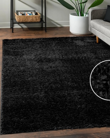 Snug Plain Shaggy Cosy Rug