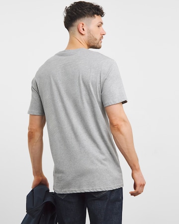 Grey Crew Neck T-shirt Long