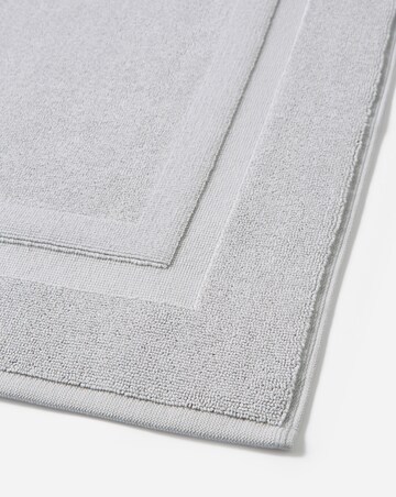 Egyptian Cotton Bath Mat - Silver