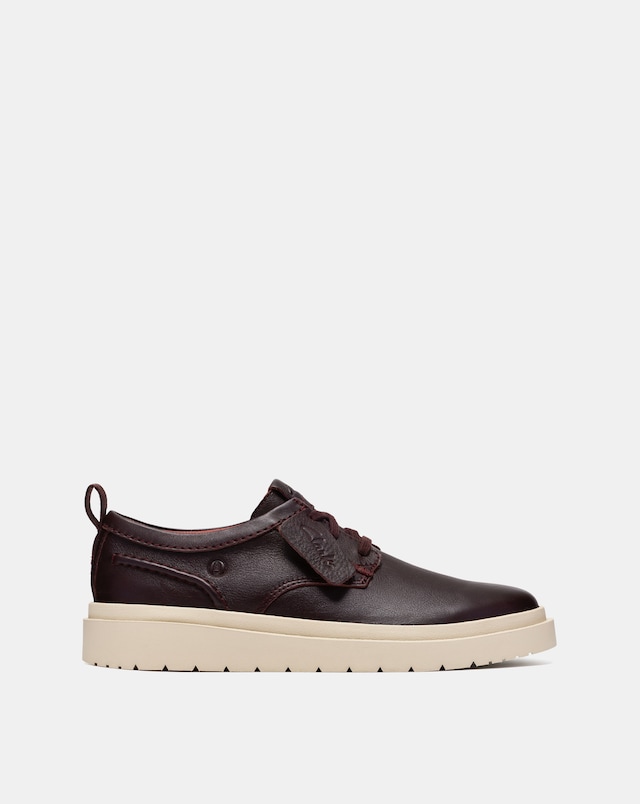Clarks Polden Lace Shoes - Brown