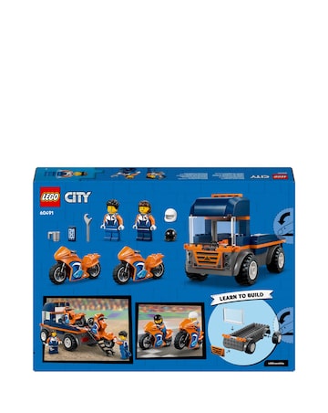 LEGO City Motorcycle Transporter 60491
