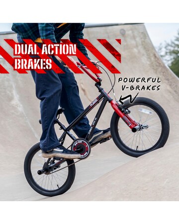 Zombie Plague 18 Inch Wheen Childrens BMX Bike