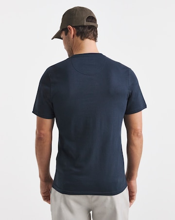 Barbour Short Sleeve Preppy T-Shirt - Navy