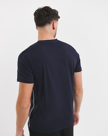 Napapijri Aylmer Logo T-Shirt - Navy