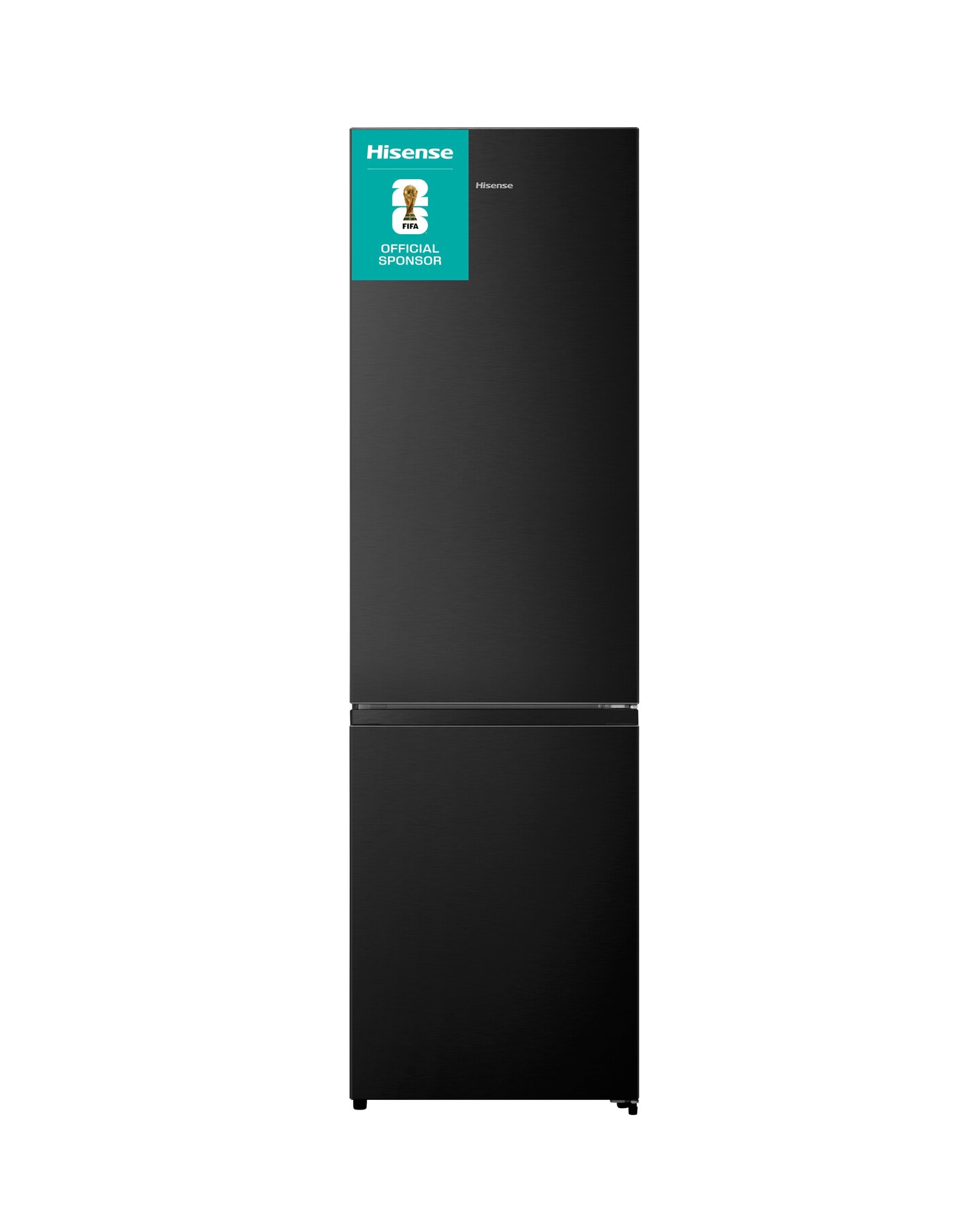 Hisense RB435N4BFE Fridge Freezer - Black E Rated
