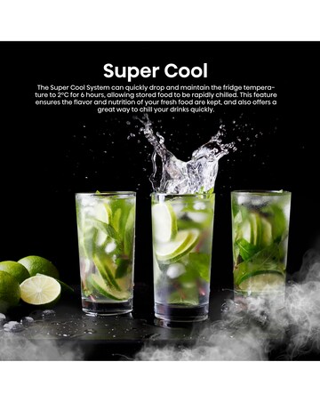 Hisense KitchenFit RQ768N4GBE Multi-Door Fridge Freezer - Black