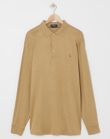 Polo Ralph Lauren Long Sleeve Camel Polo