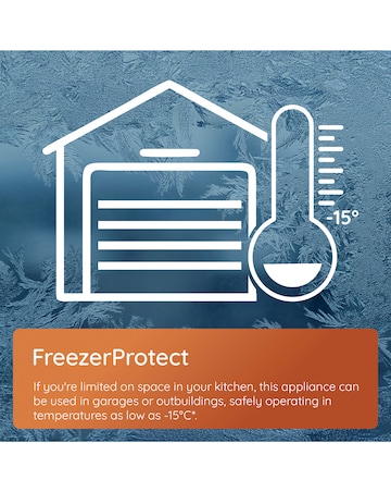 Hotpoint H55Z1 112X UK Under Counter Larder Freezer - Silver