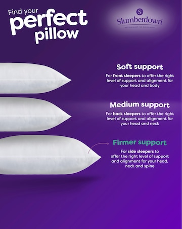 Slumberdown Anti Allergy Firm Pillows - 2 Pack