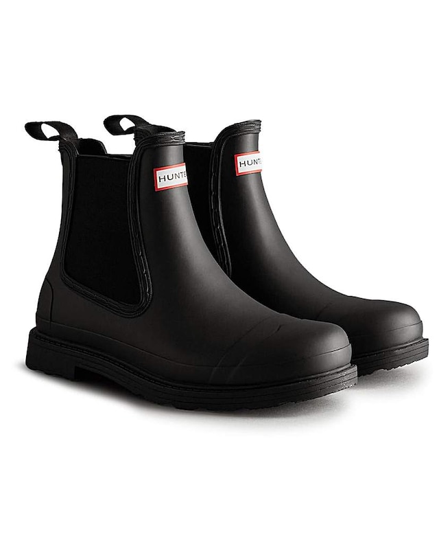 Hunter Commando Chelsea Boots