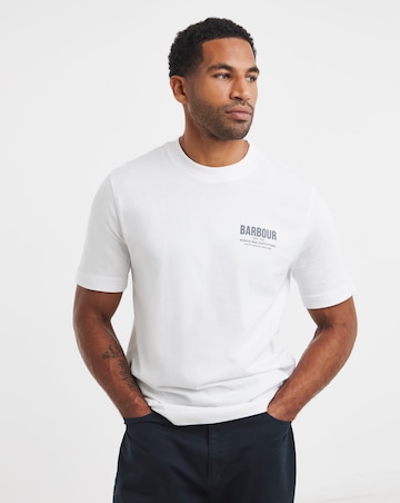 Barbour Relaxed Souter T-Shirt - White