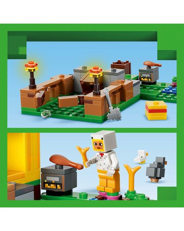 LEGO Minecraft Chicken Farm 21585