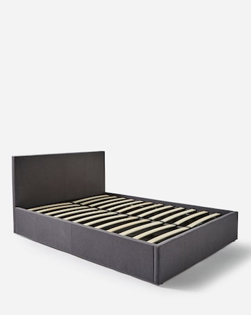 Hayden Fabric Ottoman Bed with 3 Layer Memory Foam Hybrid Mattress