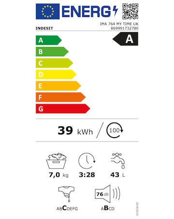 Indesit IMA 764 My Time Washing Machine - White