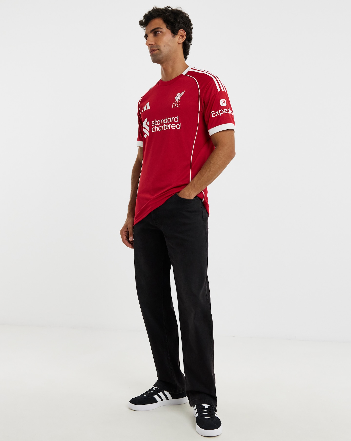 adidas Liverpool FC 2025/26 Home Jersey | Jacamo