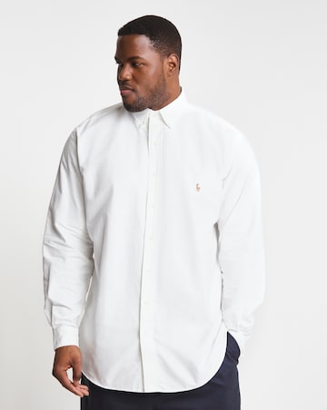 Polo Ralph Lauren White Classic Fit Long Sleeve Oxford Shirt
